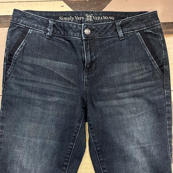Simply Vera Vera Wang bootcut trouser jeans Sz 10 - Picture 3 of 7